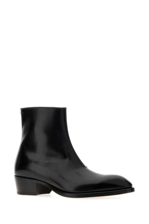 Black leather ankle boots TOM FORD (J1561LCL497P)