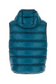 Petrol blue nylon sleeveless Pantestrel down jacket MONCLER (L20911A00034595B1)