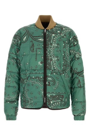 Printed polyester reversible Chalvron down jacket MONCLER (L20911A00046599NR)