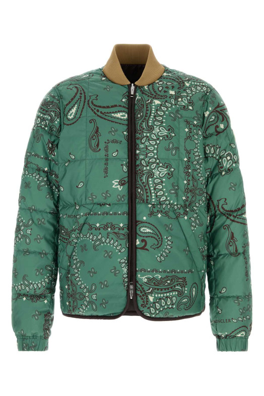 Printed polyester reversible Chalvron down jacket MONCLER (L20911A00046599NR)