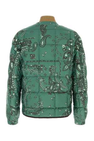 Printed polyester reversible Chalvron down jacket MONCLER (L20911A00046599NR)