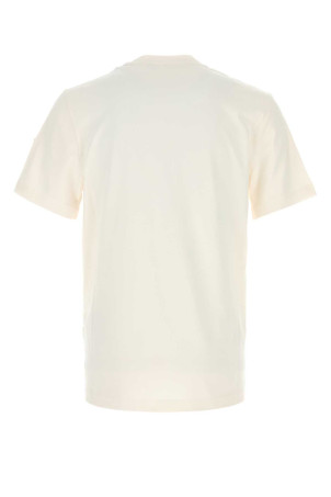 Ivory cotton t-shirt Multicolor MONCLER (L20918C0002289B8U)