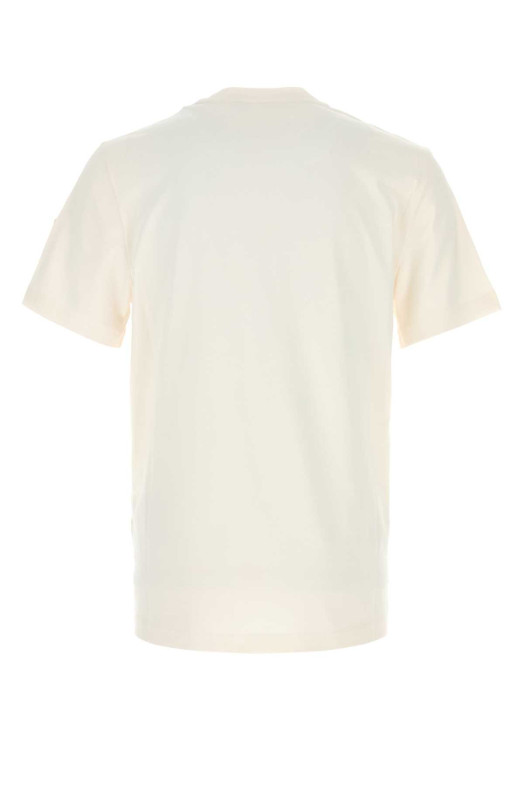 Ivory cotton t-shirt Multicolor MONCLER (L20918C0002289B8U)