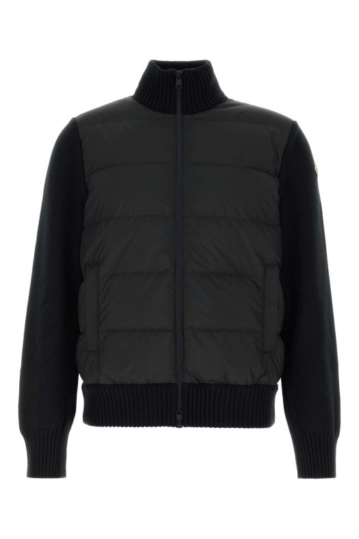 Black wool cardigan Black MONCLER (L20919B00027M1131)