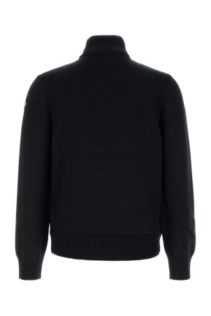 Black wool cardigan Black MONCLER (L20919B00027M1131)