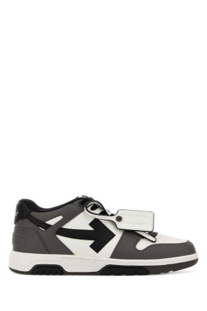 Two-tone leather Out Of Office sneakers OFF WHITE (M189C9L013)