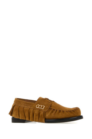 Camel suede loafers Red JW ANDERSON (MO0007LA0416)