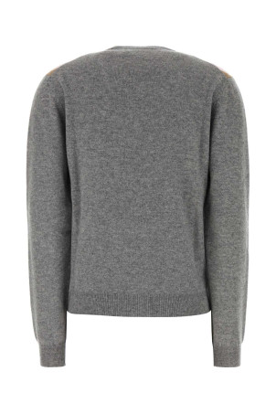 Grey cashmere sweater PRADA (P24G3QSOOO6519)