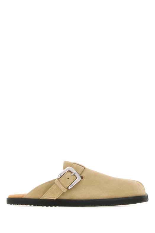 Beige suede Tabi Daily slippers MAISON MARGIELA (S57WP0108P9026)