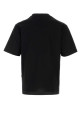 Black cotton t-shirt Black PRADA (UJN661SWMO11CK)