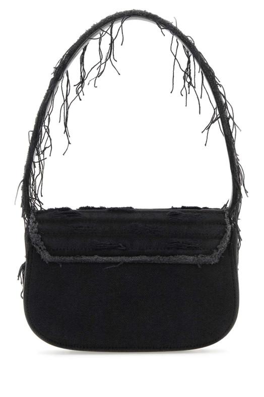 Black denim 1DR shoulder bag DIESEL (X08396P6319)