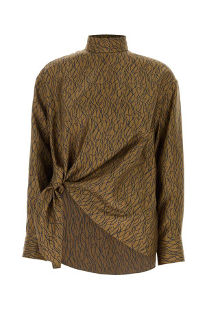 Printed silk blouse SALVATORE FERRAGAMO (13I573796272)