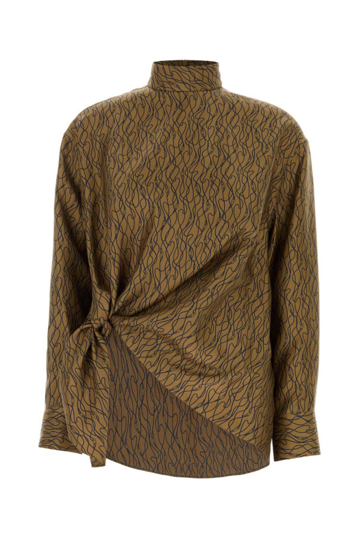 Printed silk blouse SALVATORE FERRAGAMO (13I573796272)
