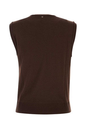 Printed silk and wool vest SALVATORE FERRAGAMO (13I624796190)