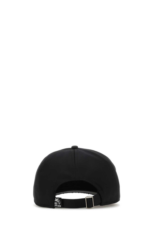 Black satin baseball cap ETRO (143538940)