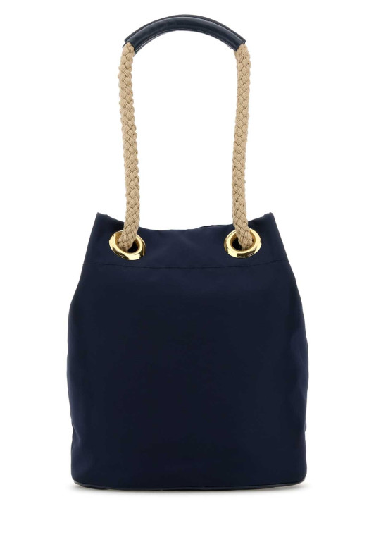 Navy blue Re-Nylon Prada Mariner bucket bag PRADA (1BE0822HG8)