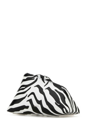 Printed leather 8.30 PM clutch THE ATTICO (231WAH00001LBT020PR)