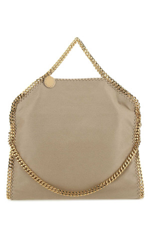 Сумка-клатч «Falabella Fold Over» від STELLA McCARTNEY з візерунком «Cappuccino shaggy deer» (234387W9355)