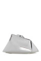Silver leather 8.30 PM clutch THE ATTICO (241WAH00001LBT070AA)