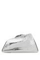 Silver leather 8.30 PM clutch THE ATTICO (241WAH00001LBT070AA)