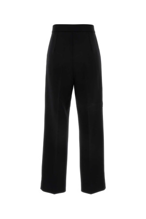Black stretch wool Verbano pant Blue MAX MARA (2421136062600)