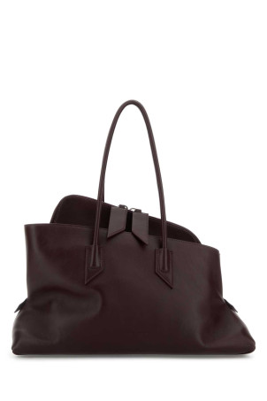 Burgundy leather medium La Passeggiata shoulder bag Multicolor THE ATTICO (250WAH00054LBT019AA)