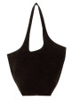 Dark brown suede large Le Scoop shopping bag THE ATTICO (260WAH00066LBT007AA)