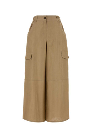Beige linen Finale cargo pant WEEKEND (2615131033600)