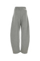 Melange grey cotton joggers THE ATTICO (261WCP00319JJF003AA)