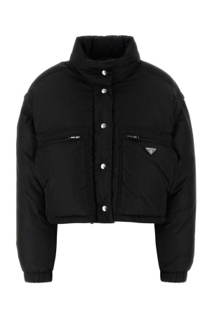 Black Re-Nylon down jacket Black PRADA (292394SOOO1WQ9)