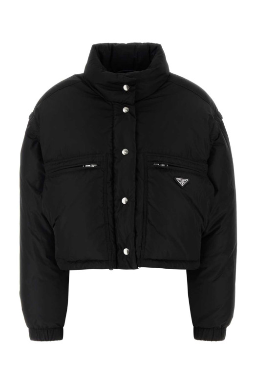 Black Re-Nylon down jacket Black PRADA (292394SOOO1WQ9)