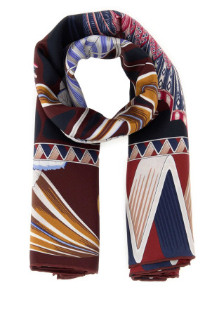 Printed silk foulard SALVATORE FERRAGAMO (310216787766)