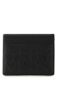 Black leather VLogo card holder Black VALENTINO GARAVANI (4W2P0Z56IQU)