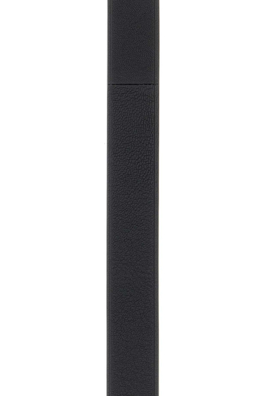 Black leather belt MIU MIU (5CC545EFX)