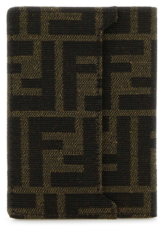 Визитница из ткани с вышивкой FENDI (7M0349ALWK)
