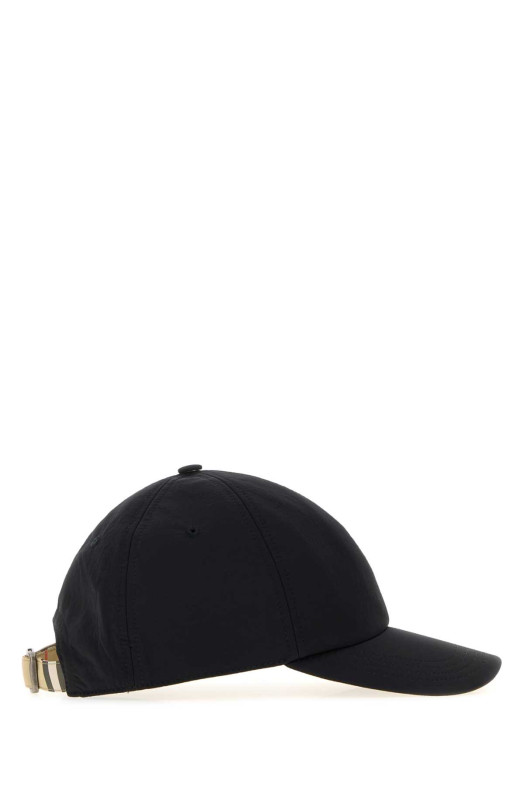 Black nylon baseball cap Black BURBERRY (8130425)