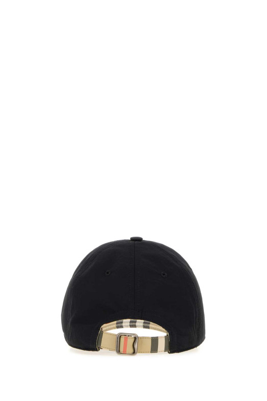 Black nylon baseball cap Black BURBERRY (8130425)