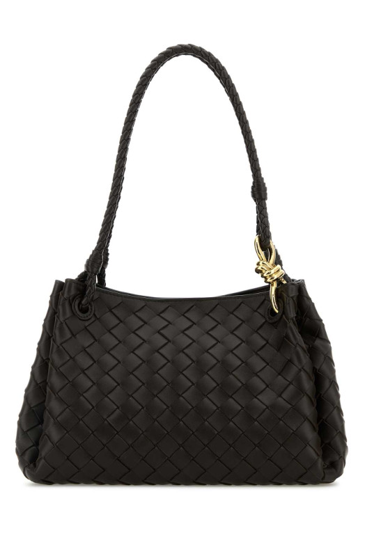 Dark brown leather Parachute handbag BOTTEGA VENETA (835921VCPPT)