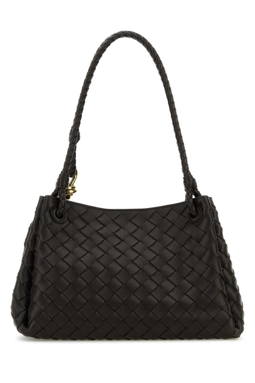Dark brown leather Parachute handbag BOTTEGA VENETA (835921VCPPT)