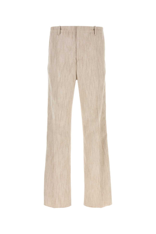 Melange sand viscose blend pant BOTTEGA VENETA (836967V5QR0)