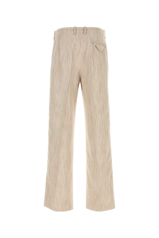 Melange sand viscose blend pant BOTTEGA VENETA (836967V5QR0)