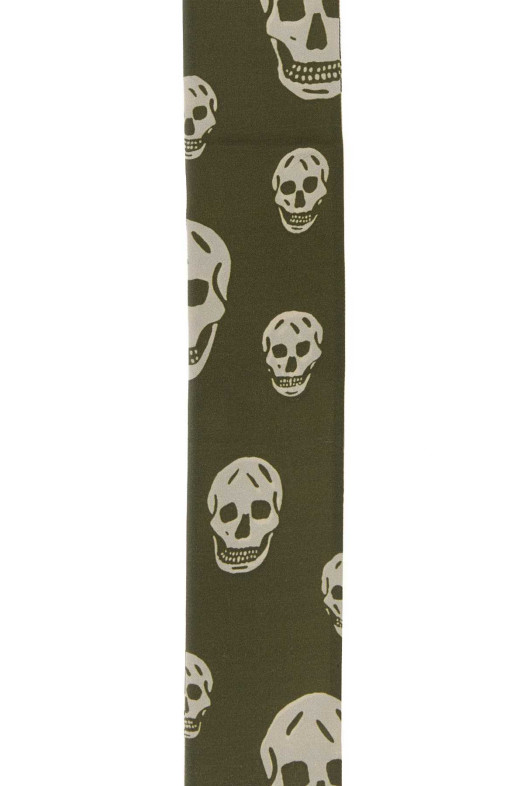 Printed silk foulard ALEXANDER MCQUEEN (8575533001Q)