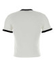 White cotton t-shirt GUCCI (865051XJHT3)