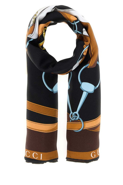 Printed twill foulard GUCCI (8684653G001)