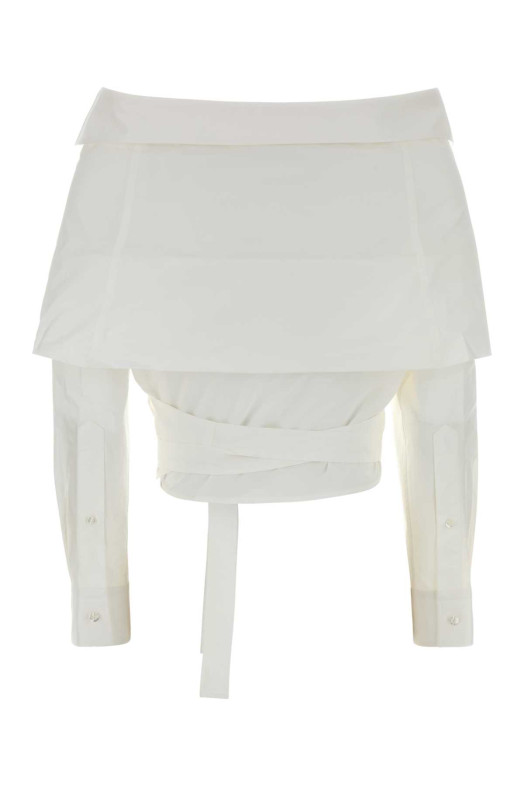 White poplin shirt BALENCIAGA (872123TRM28)