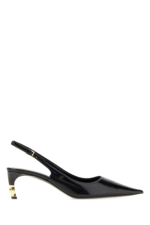 Black leather Castello pumps Black GUCCI (875395AAE5J)