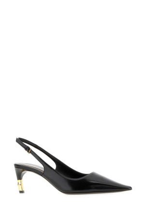 Black leather Castello pumps Black GUCCI (875395AAE5J)