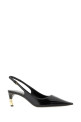 Black leather Castello pumps Black GUCCI (875395AAE5J)