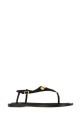 Black suede Riva thong sandals BALENCIAGA (876660WBFE)