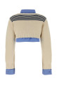 ivory cotton sweater BALENCIAGA (876833T3464)